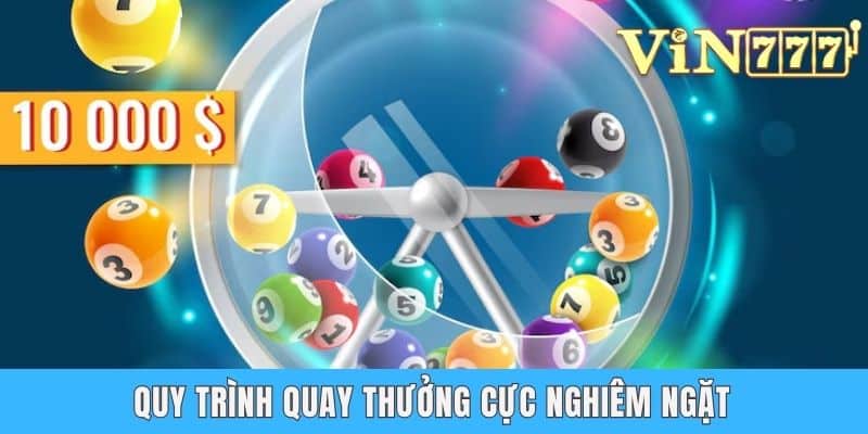 Quy trình quay thưởng cực nghiêm ngặt